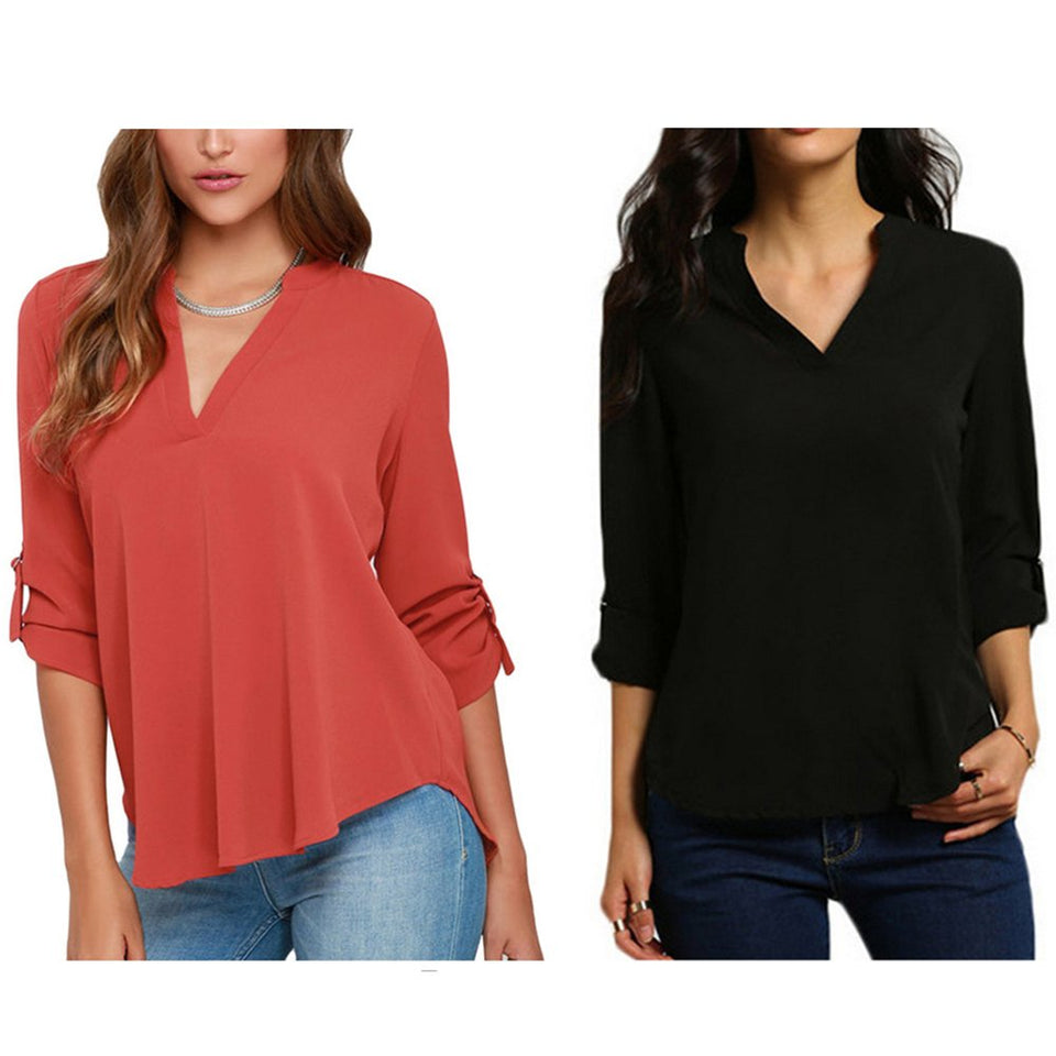 Blusa elegante formal para mujeres, camiseta con estilo ondulado Elegantes tapas con capucha de regalo