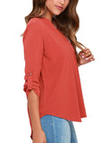 Blusa elegante formal para mujeres, camiseta con estilo ondulado Elegantes tapas con capucha de regalo