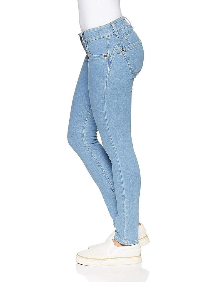 Silver Plate D70634 Jeans para Mujer